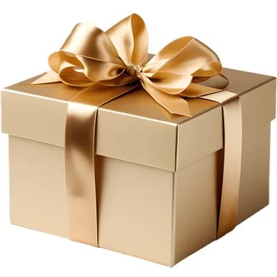 Festive Gift Box - Gold